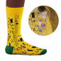 Preview: Socken Kunstwerke - Klimt "Der Kuss"